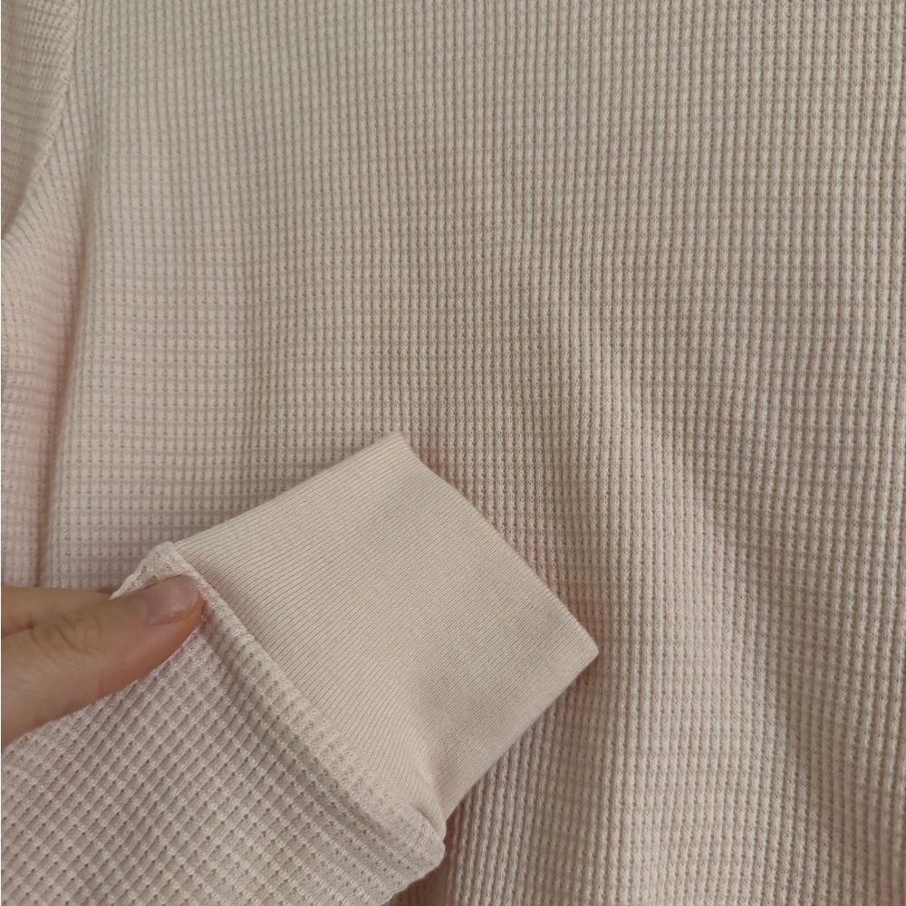 TNA Soft Pink Long Sleeve Tee - Picture 5 of 5